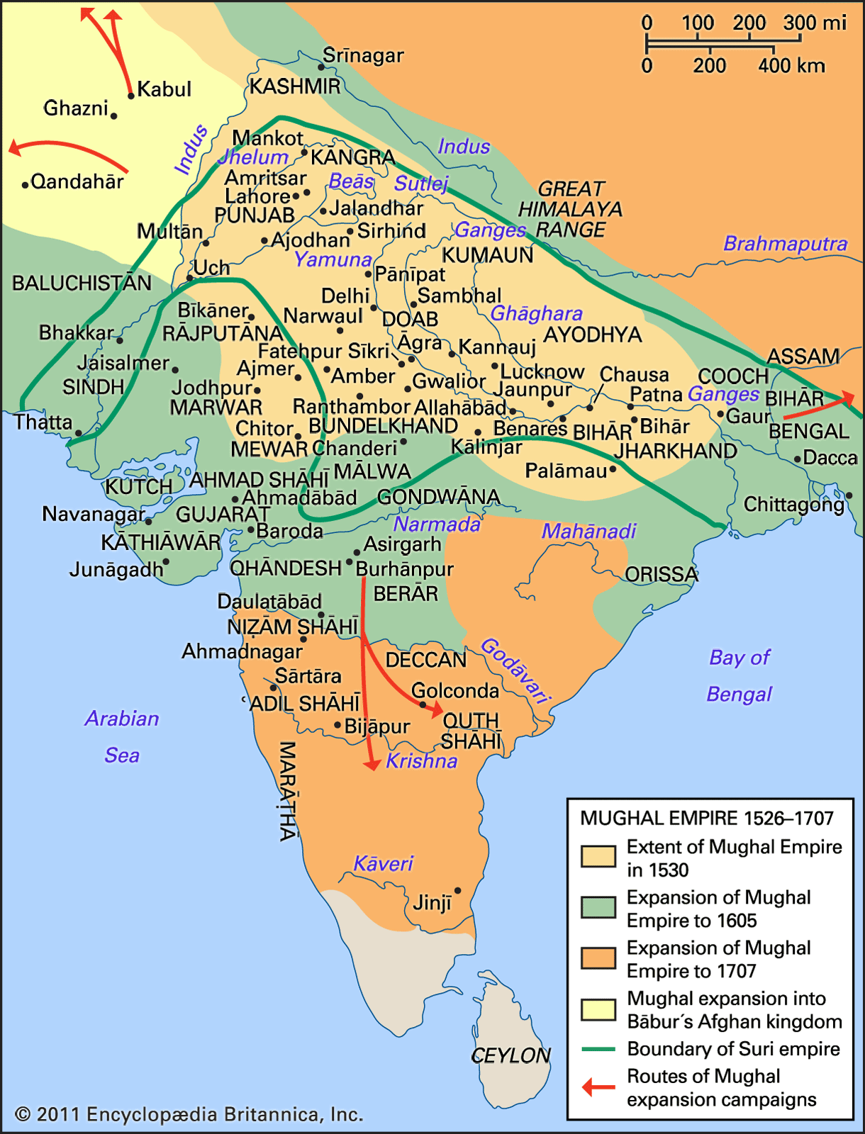 இந்தியாவில் முகலாயர்கள் – 2